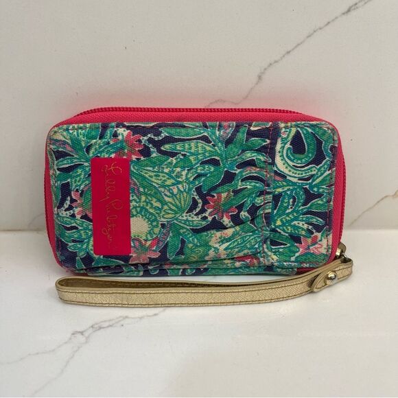 Lilly Pulitzer Floral Wristlet - Picture 2 of 7